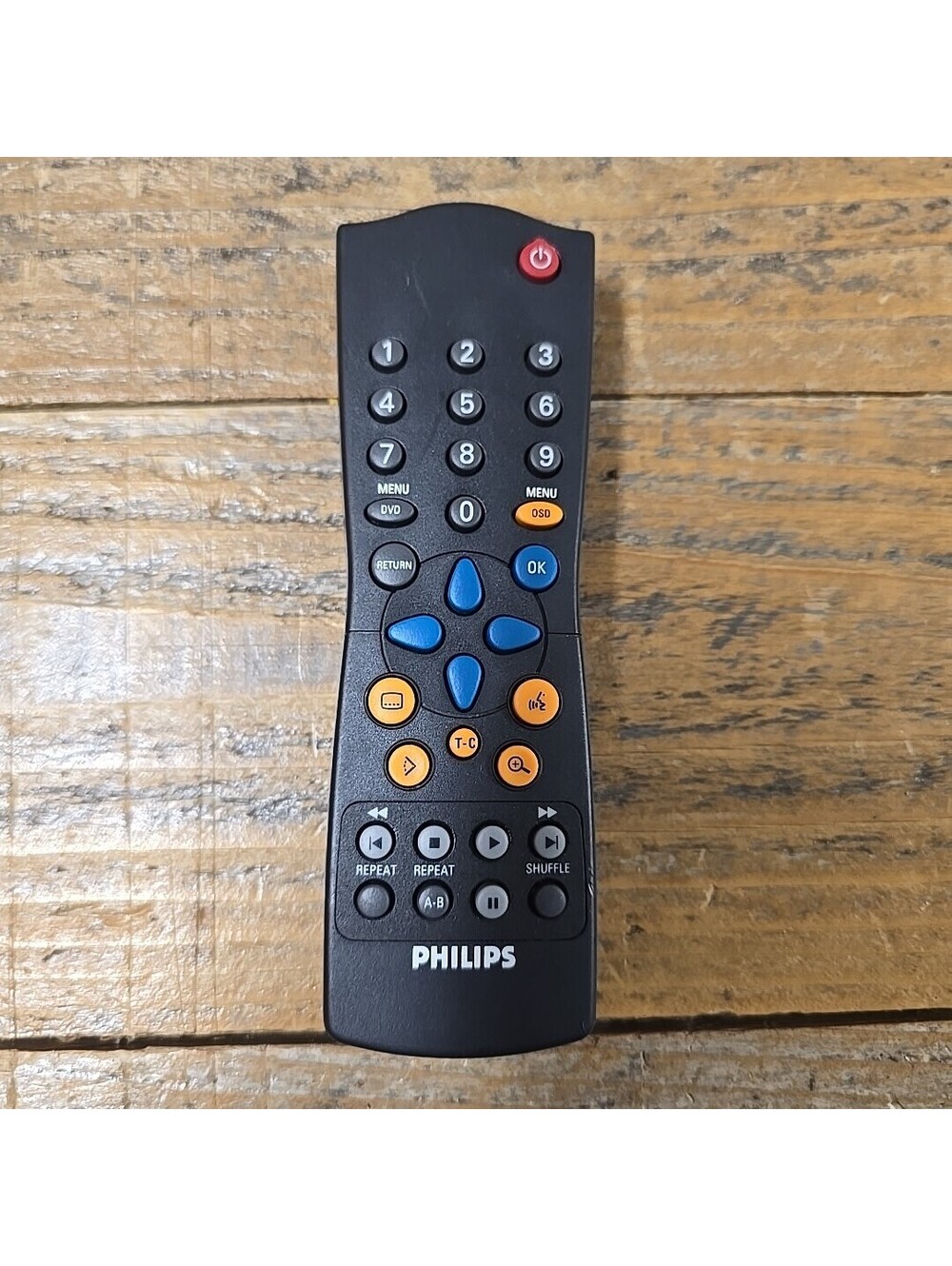 PHILIPS DVD PLAYER REMOTE CONTROL RC283201/01 for DVD711